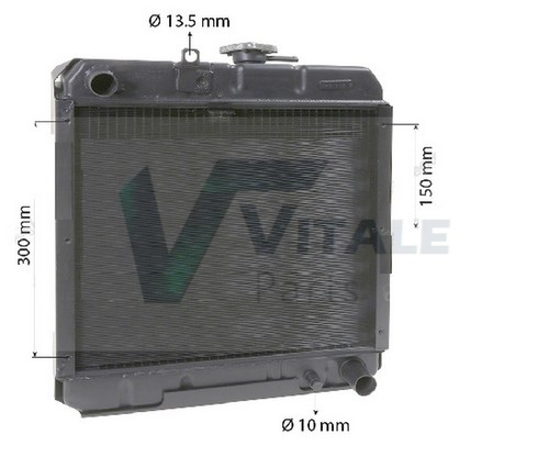 Radiateur eau tracteur deutz - eau,
