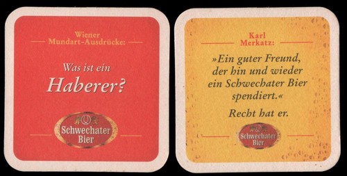Old beer mat steffl vienna - beer,