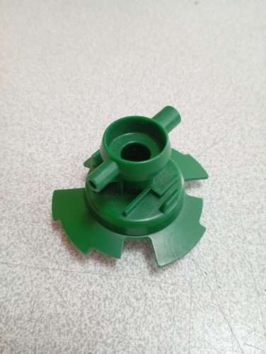 1296177 moyeu plastique vert - moyeu,
