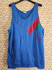 Maillot Adidas 80'S Athlétisme running Made in France vintage Jersey - 4 x 5 / L