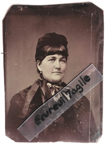 Ferrotype photo 1886 - ferrotype,
