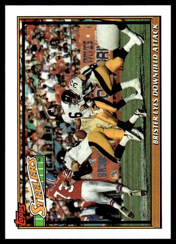 1991 topps steelers - steelers, team