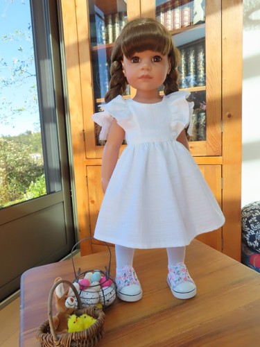 Tenue fête pour poupée - de,