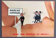 CARTE POSTALE FEMME : ENTREZ DONC , MESSIEURS LES ANGLAIS !..  (38)