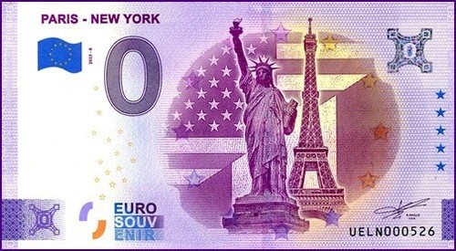 Paris new york billet 0 - york, /