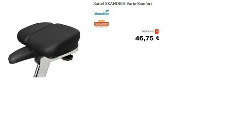 Skandika selle vario confort - selle, vario-confort
