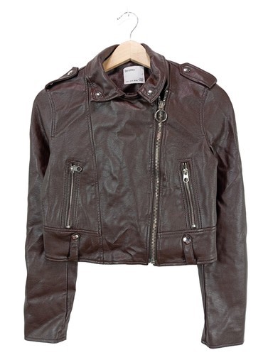 Bershka veste cuir - veste,