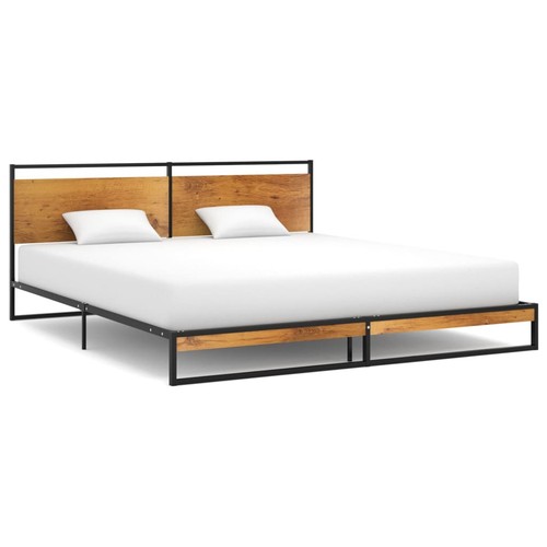 Cadre lit métal 160x200 cm - 160x200,