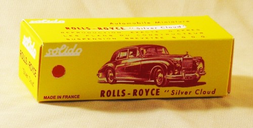 Solido 115 rolls royce - rolls, silver