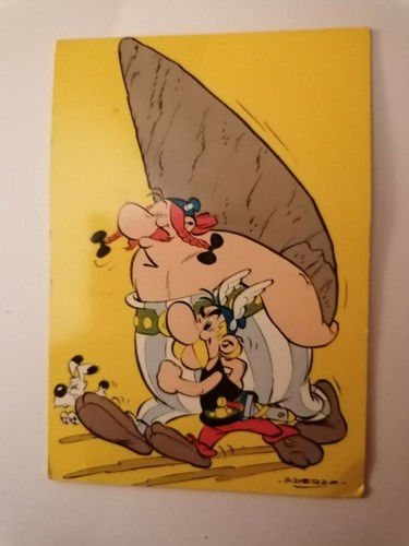 Asterix carte postale jeu - asterix,