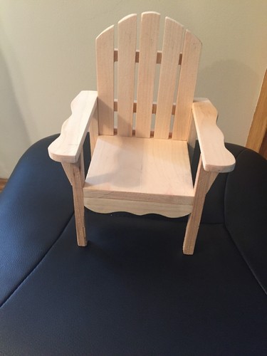 Miniature handmade chair - handmade,
