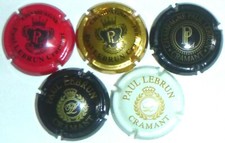 Capsule de Champagne : Super !!! 5 PAUL LEBRUN , n°1,3,6,9,12