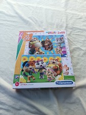 PUZZLE CLEMENTONI 2 X 60 PIECES 44 CATS 44 CHATS 27 X 19 CM RF 21607