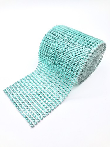 Ruban diamant vert - vert, menthe