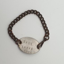 Plaque d'Identité  Soldat de 14/18 WW1 - Datée de 1914