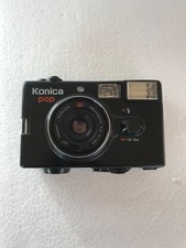 KONICA POP BLACK 35mm  appareil photo Vintage Point & Shoot Film Camera-