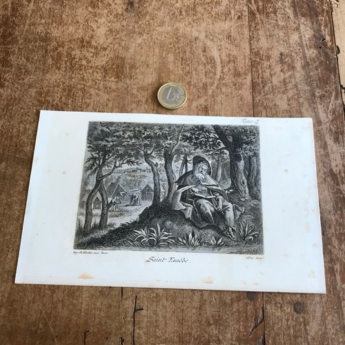 Gravure ancienne 19eme siécle - gravure,