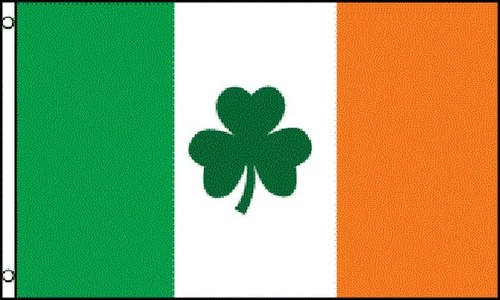 Drapeau irlande avec - drapeau,