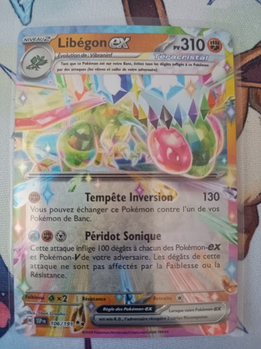 Carte pokémon libegon - carte,