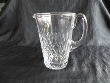 PICHET EN CRISTAL TAILLE CRISTALLERIE LORRAINE FRANCE