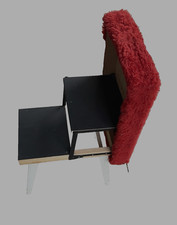 Escabeau Pliable À 2 Niveaux Vintage Années 50 60