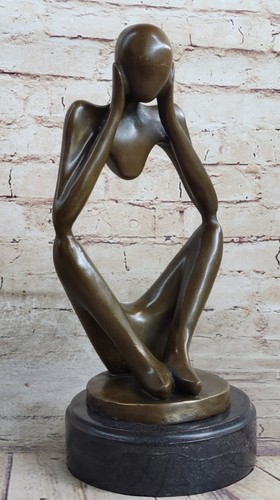 Bronze art moderne chair - art,