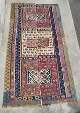 ancien tapis KILIM 19eme