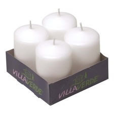 Ensemble De 4 Bougies Blanches