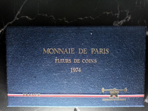 Coffret monnaie paris 1974 - monnaie, de