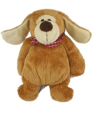 Doudou peluche Chien marron