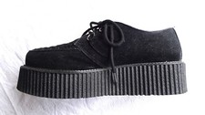 Creepers noires Demonia taille