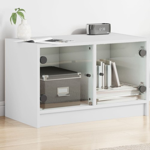Meuble avec portes verre - tv,
