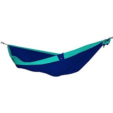Kingsize Hamac de voyage bleu-turquoise / 2 personnes  320 x 230 cm 200 kg ny...