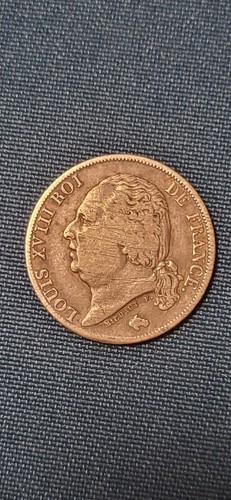 Franc 1821a louis - 1,