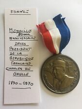 Médaille 80 ans du décès de De Gaulle 1890-1970 (70-48/34)