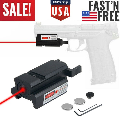 Low offset red laser sight - low,