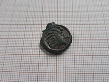 Monnaie Gauloise Potin / SENONS potin à la tête d'indien / Potin Gaulois Sénons 