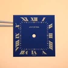 Cadran de montre Cal.424 - JUVENIA Ø24x24mm [NOS]