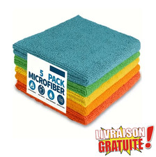 Lot de 5 X chiffons microfibre