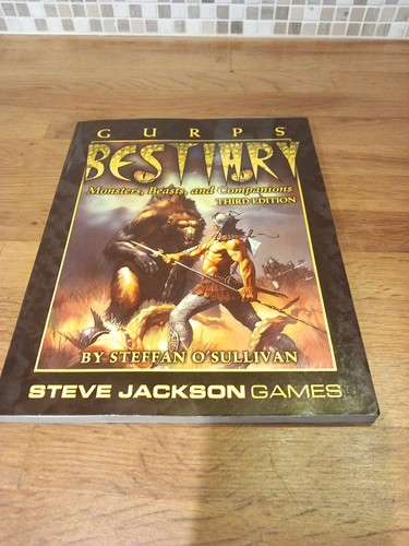 Gurps bestiary third - gurps,