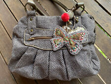 SAC A MAIN EN TISSU "PAPILLONS"