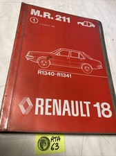 Renault r18 manuel - renault, 18