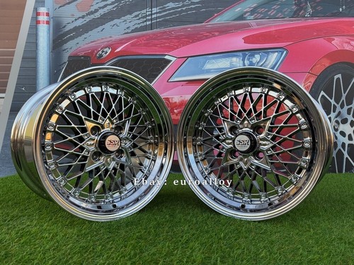 Roues ssr mesh 4x15 chrome - 4, 4x15"