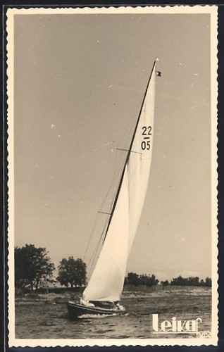 Carte postale photo voilier