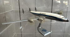 LOCKHEED Super constellation AIR FRANCE maquette en aluminium d'agence d'époque