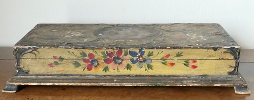 Coffret bois doré - , et