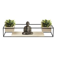 Étagère Murale Trofast Regal en Métal & Bois - Hängeregal Schweberegal 60x12x12