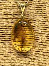 PENDENTIF AMBRE avec cadeau