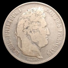 5 Francs Argent Louis-Philippe