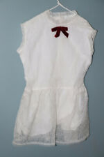  vêtement  fille  ancien vintage  robe blanche mariage cérémonie 